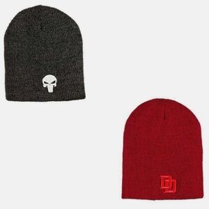Marvel Reversible Daredevil/Punisher Beanie